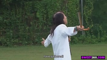 Preview 1 of Booms Vido Saxy - the japanese outdoor orgy