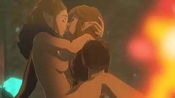 Preview 2 of Young Vacuum Pussy - Link fucks Zelda