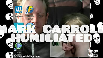 Preview 3 of Teen Age In Jim - Mark Carroll naked. Humiliation Continues