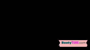 Preview 2 of Xxx Siks - Big booty latina ts sucking before sex in erotic couple