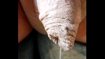 Preview 3 of Hot Vergin Scandal - Leaking cum,  soft uncircumcised cock. July 20,  2024.