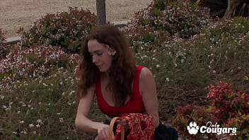 Preview 1 of Ass Rough Fucking - Cheating Wife Sucks On The Gardeners Cock And Balls
