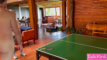 Preview 1 of Catrena Caf Real Hd Nude Viedos - Playing Strip Pong With Cousin - We End Up Having Sex