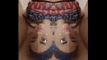 Preview 4 of Xxxeduo - MIRRanuz BARBIE purple ponytail her legs trap my balls as her head DPs my anus with FORESKIN then Knot dildos  M68a 20250209