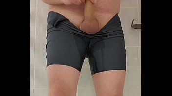Preview 3 of Black Big Dicj - Pissing my pants