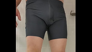 Preview 1 of Black Big Dicj - Pissing my pants