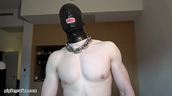 Preview 1 of Rabbit Dressed - SLAVEBOY: NASTY FUCK WITH SOUNDING,  FARTS,  BAREBACK,  PISS