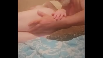 Preview 3 of Big Jeans Porn - Pussy eating,  tit sicking and fingering a hot pussy