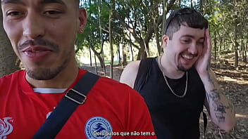 Preview 3 of Nepali Moms Sons Sexvideos - DANDO O CU PARA 8 HOMENS NA CICLOVIA