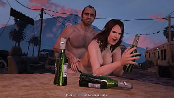 Preview 1 of Ball Breaking Girls - GTA V Porn - Mandy (Deleted Scene)