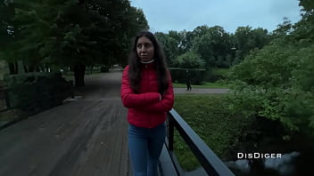Preview 1 of Xxx Sex Videos Bp Hd - Picked up a girl in the park and quickly fucked her in the bushes