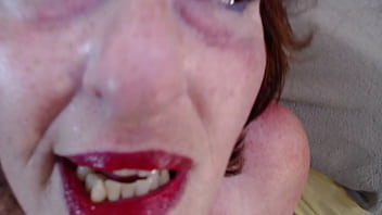 Preview 4 of Ladyfyre Teacher - 876 Brads Strip tease plus Ass Worship and dirty talk with DawnSkye55. This redhead older lady brings the sexy by the bucketful