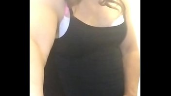 Preview 3 of Hot Mdm - ROSSA TRAVESTI con vestidito negro muy sex