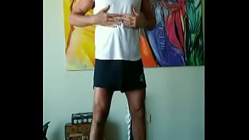 Preview 1 of Samantha Blue Film Videos - Pervy PapiFachero loves jock day at the gym! Love working out in these and getting nice and sweaty,  love the smell of my ...