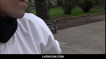 Preview 1 of Shzsx - LatinCum.com - Twink Latin Skater Boy Paid Cash To Fuck Stranger He Met At Skate Park POV - Leo,  Bryan
