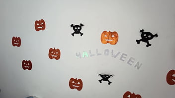 Preview 1 of Kabiufa Student Hot Porn Vedeo - Sacanagem no Halloween