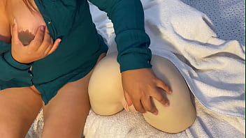 Preview 3 of Sarasota Amateur Tracy - I FOUND MY STEPSON FUCKING A TANTALY DOLL AND I PUT MY SPARE PUSSY!