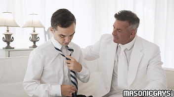 Preview 1 of Teen Braces Interracial - DILF Master Matthew Figata is one old guy who is stil hot and make you crazy wild. Figata stood and told Rivers to kneel down and blow his giant cock