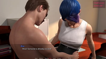 Preview 2 of Sister Rap Brother Videoa - Fetish Locator #55 - Giving My First Blowjob To A Trans Girl With A Massive Futa Cock