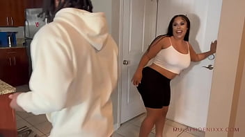 Preview 2 of Insext Net Father Daughter - TRAILER SLY DIGGLER FUCKS EBONY BIG BOOTY SLUT MUVAPHOENIX