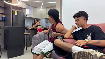 Preview 2 of Sharon Lees Hd - A la perra de mi madrastra MILF quiere que yo la penetre duro y me corra en su culo para que se le pase su desilusion amorosa. SEXO REAL ENTRE HIJASTROS