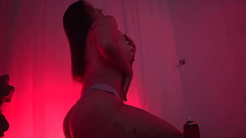 Preview 3 of Alanah Rae Wife Exchange - Red lights and a sexy colombian girl
