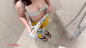 Preview 1 of Sex Public Inro - Step Mom Hot Sex After Bath Under the Shower Sex Video with Hindi Audio