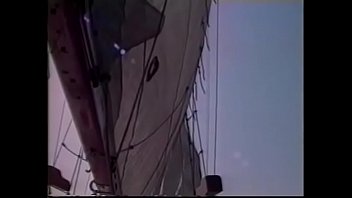 Preview 1 of Pussymoon - Two gorgeous blondes lick each other&#039_s hairy pussies on a yacht