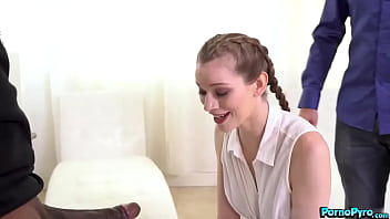 Preview 1 of Mom Horny Boy Frends - Wife Erin Everheart Fucks Black Man For Her Hubby