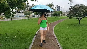 Preview 2 of Home Xxx Deshi - Hotwife Puta Latina Colombiana Con Cameltoe Gigante Haciendo Ejercicio En Short Sin Ropa Interior En El Parque Bhabhi Hotwife Colombian Latina Slut With Giant Cameltoe Exercising In Shorts Without Underwear In The Park PARTE 1 FULL ON XRED