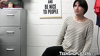 Preview 1 of Mia Khalifa Men Sex - Horny shoplifter Angeline Red punished with missionary sex