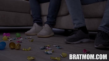 Preview 2 of Hard Speedily Fucking - Easter Playthings For Stepmom Jesse Pony,  Joshua Lewis,  Rion King