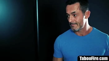 Preview 1 of Anal Doggie Orgasm - Creepy stepdad sneaks into stepdaughter&#039_s bedroom to fuck her teen friend