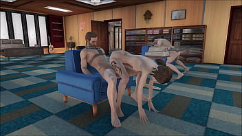 Preview 4 of Office Caught - Fallout 4 The Fuck Lounge