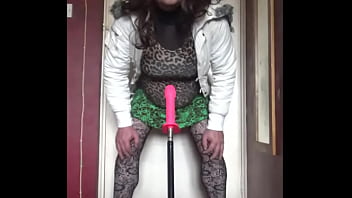 Preview 1 of Shruti Hasans Fake Sex - bisexual crossdresser wants to be filmed while getting his anal pussy fucked by a real cock instead of this dildo machine fucking him part 8