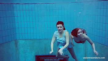 Preview 1 of Findhot Granny Sex - Dashka and Vesta underwater teens
