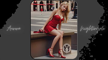 Preview 3 of Findbig Hanging Tits - Elegance in Every Glance: Aurora Nightingale&#039_s Journey of Beauty and Grace Part 3 | #AI | Waifu Models #006