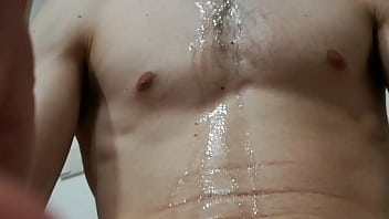 Preview 4 of Lesbo With Granny - Huge load on my chest! (teaser)