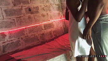 Preview 4 of Saudi Arab Beauty - ebony babe giving a hot blow job, fingering her pussy with a vibrator