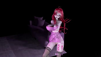 Preview 4 of Latini Teen - Miku Hentai Sex Dance Vocaloid Sugar Free MMD 3D Red Hair (CLIP)