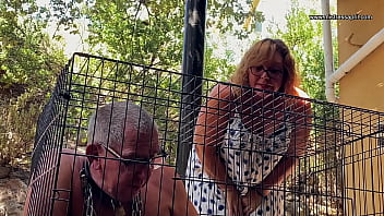 Preview 3 of Phali Bar Sex Video 1st Time - Dominatrix Mistress April - Caged - Trailer