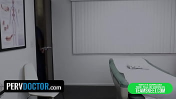 Preview 1 of Amatejr - Perv Doctor - Sexy Blonde StepMom And StepDaughter Get Unusual Treatment In The Doctor&#039_s Office