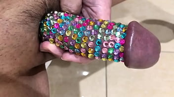 Preview 3 of G Spot Squirt 2014 Solo - Vajazzling 03【Gorgeous dick 2】