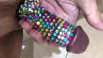 Preview 4 of G Spot Squirt 2014 Solo - Vajazzling 03【Gorgeous dick 2】
