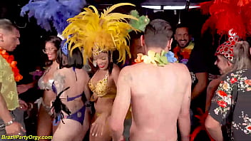 Preview 1 of Bf Xexxx - extreme carnaval DP squirting party orgy