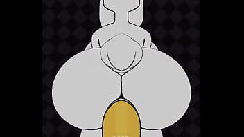 Preview 3 of Dragon Boll Goku - Beat Banger Legacy Mods (Toriel Big Booba Butt)