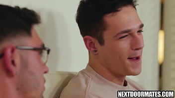 Preview 2 of Scoole Girl Dad Sleeping Mom - He wants to try gay sex with his best friend