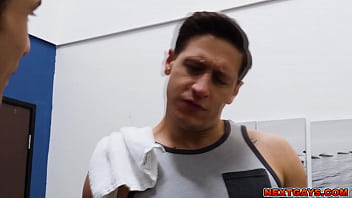 Preview 1 of Dark Warnakulasuriya Xxx - Dalton Riley offers a free introductory workout to prospective clients like Andrew Miller