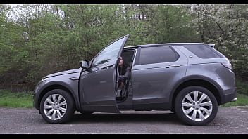 Preview 1 of Best Tenn Pussy - Broken Car Nuria Millan,  5on1 gangbang,  ATM,  Balls Deep,  DAP,  Extreme Deepthroat,  No Pussy,  Rough Sex,  Big Gapes,  Facial,  Swallow GIO2784