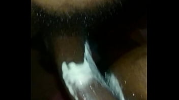 Preview 1 of African Hndjob - Tranny cream
